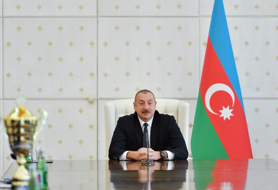 President: You, young people represent a different Azerbaijan, a victorious nation now