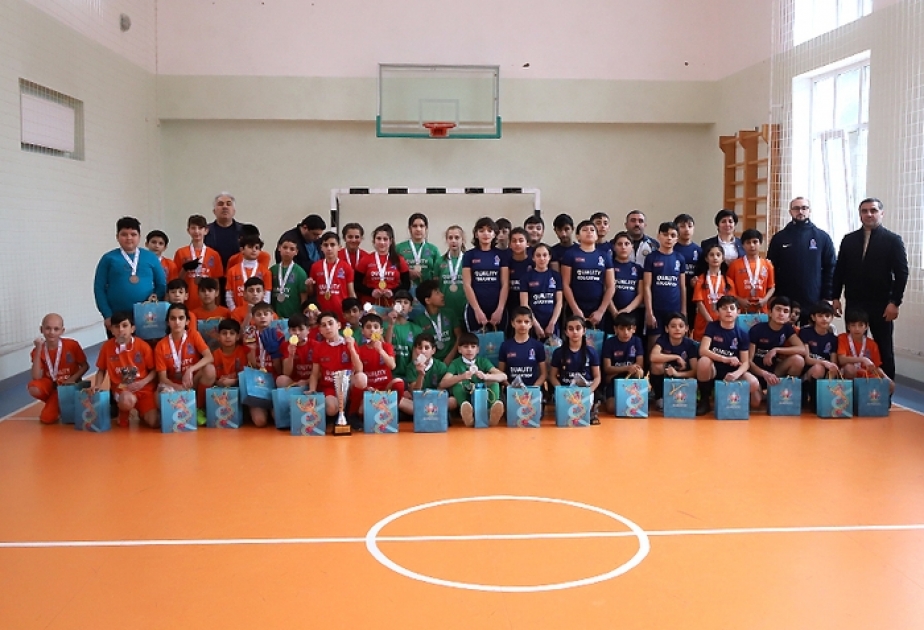 Bakıda yerləşən internat məktəbləri arasında minifutbol turniri keçirilib