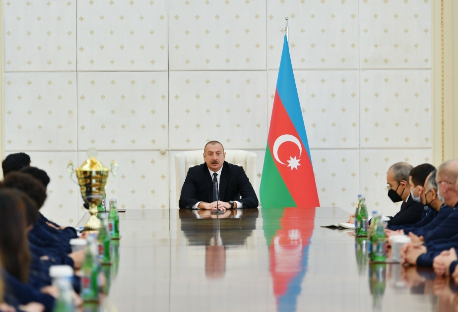 Ilham Aliyev : Nous sommes parmi les pays leaders aussi dans le domaine du sport et nous devons maintenir ce leadership