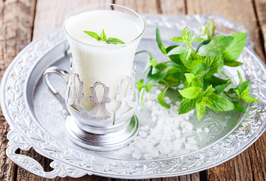 Azerbaijan`s traditional buttermilk