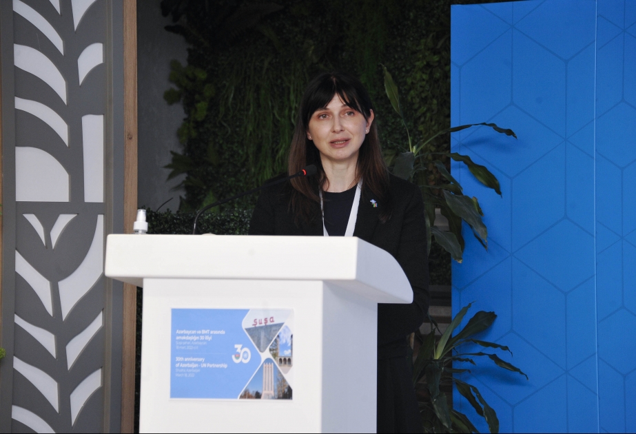 Vladanka Andreyeva: BMT-nin təsisatları azad edilmiş ərazilərin minalardan təmizlənməsində Azərbaycana kömək göstərəcək
