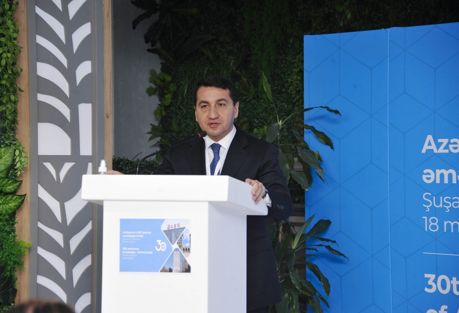 Hikmət Hacıyev: Şuşa Azərbaycanın sürətlə inkişaf edən, yenidən qurulan bir şəhəridir