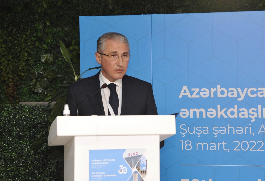 Ministro: “Azerbaiyán se prepara para declarar zona de emisión cero los territorios liberados de la ocupación“