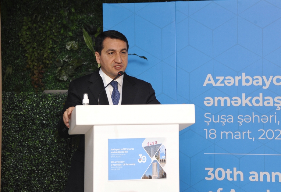 Asistente del Presidente: “Azerbaiyán contribuye a la paz y la seguridad internacionales”