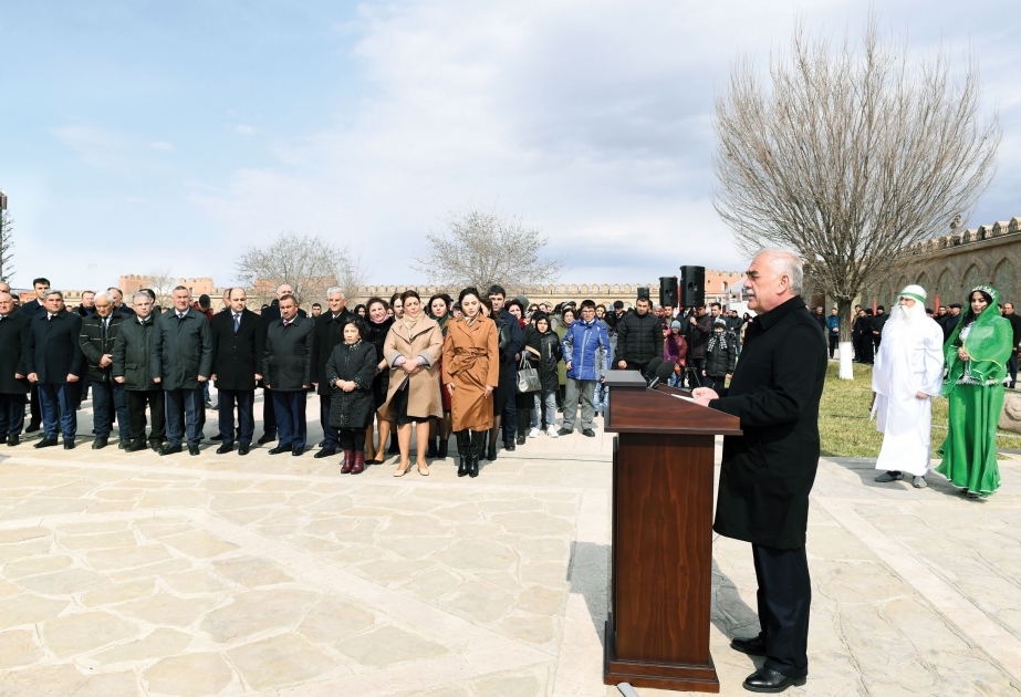 Naxçıvanda Novruz bayramı münasibətilə ümumxalq şənliyi keçirilib