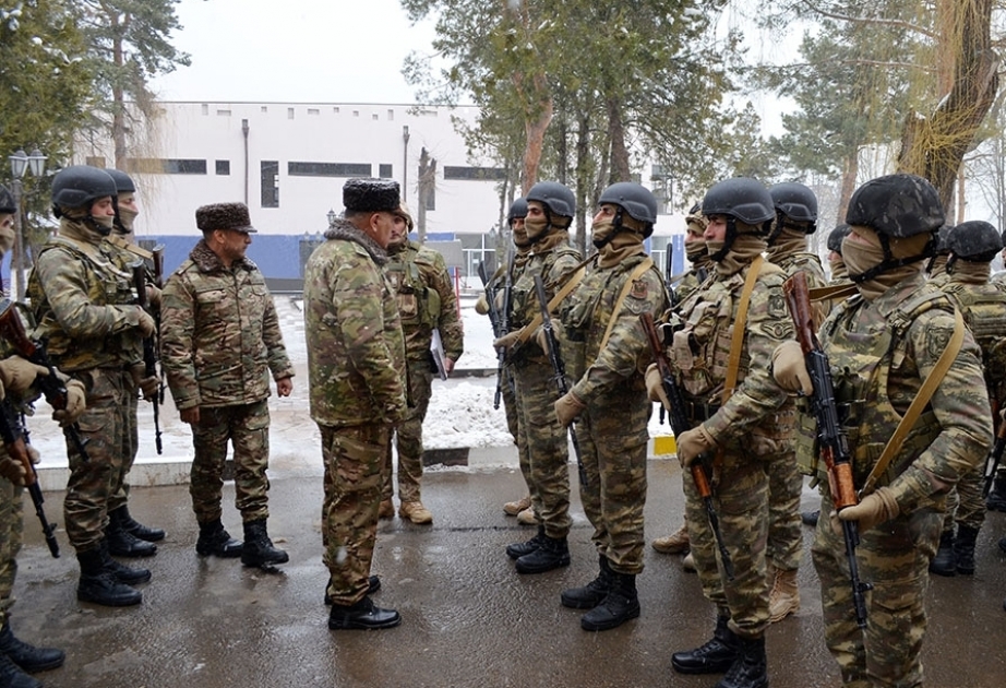 Combat readiness of military units stationed in liberated territories inspected