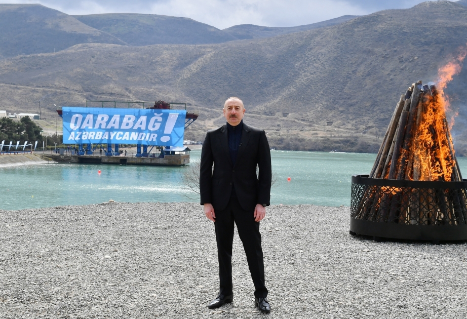 Le président de la République : Je continuerai à faire de mon mieux pour que l'Azerbaïdjan se développe toujours à grande vitesse
