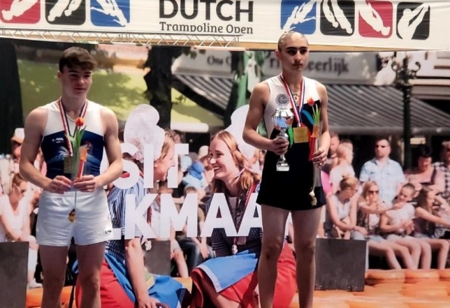 Azərbaycan batutçuları Niderlandda 3 medal qazanıblar