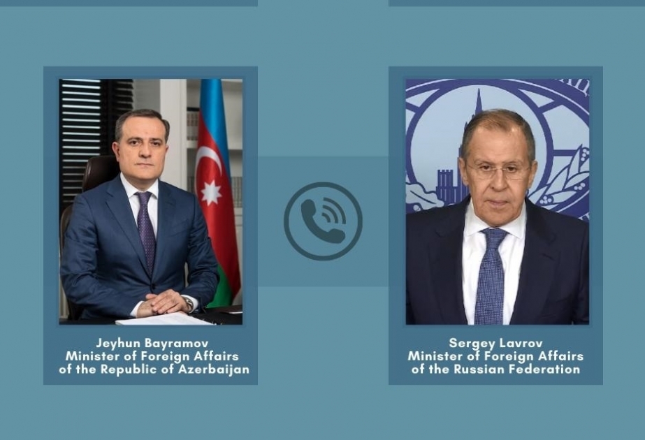 Руководители МИД Азербайджана и России обсудили вопросы исполнения трехсторонних заявлений