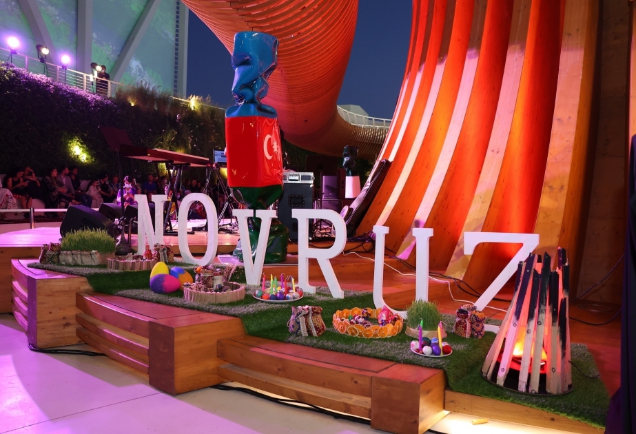 Se ha organizado un concierto festivo de Novruz en el pabellón de Azerbaiyán en Dubai Expo 2020