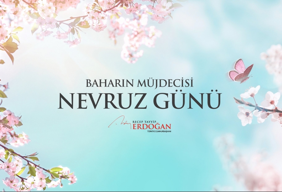 Türkiyə Prezidenti bütün türk dünyasını Novruz bayramı münasibətilə təbrik edib