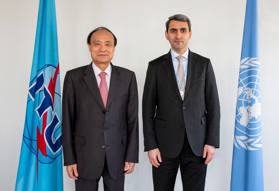 Viceministro azerbaiyano se reúne con secretario general de la Unión Internacional de Telecomunicaciones