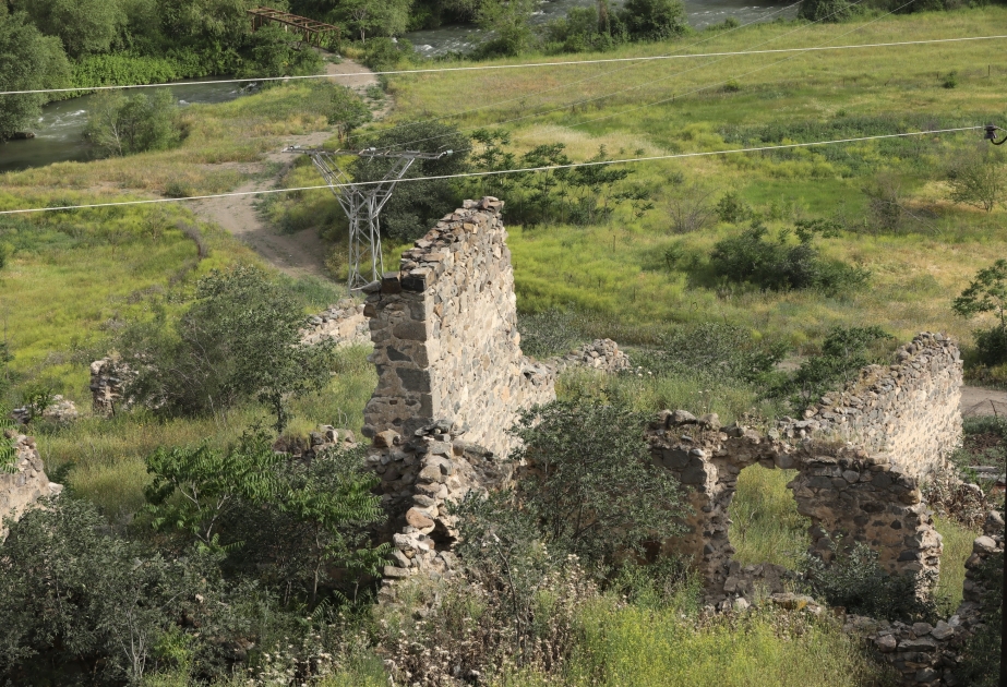 Dorf Eyvazli in der Region Gubadli