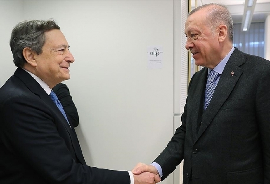عقد اجتماع بين رئيس تركيا ورئيس وزراء ايطاليا في بروكسل