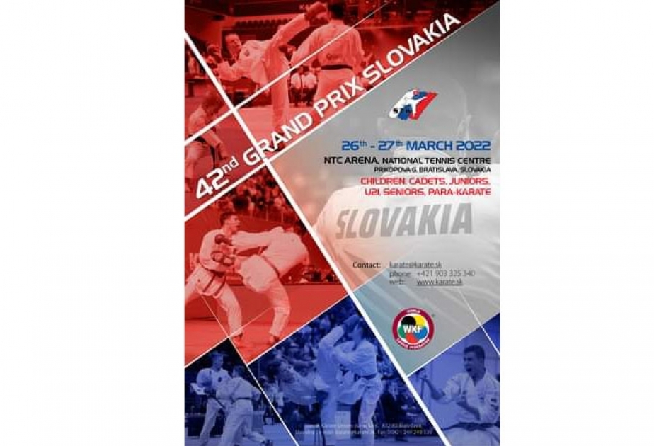 Karateçilərimiz Slovakiyada Qran-Pri turnirində iştirak edəcəklər