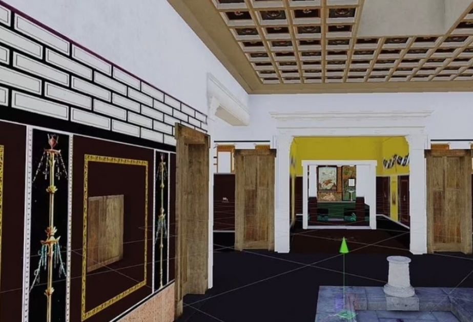 Ученые создали виртуальную реконструкцию красивейшего дома в Помпеях