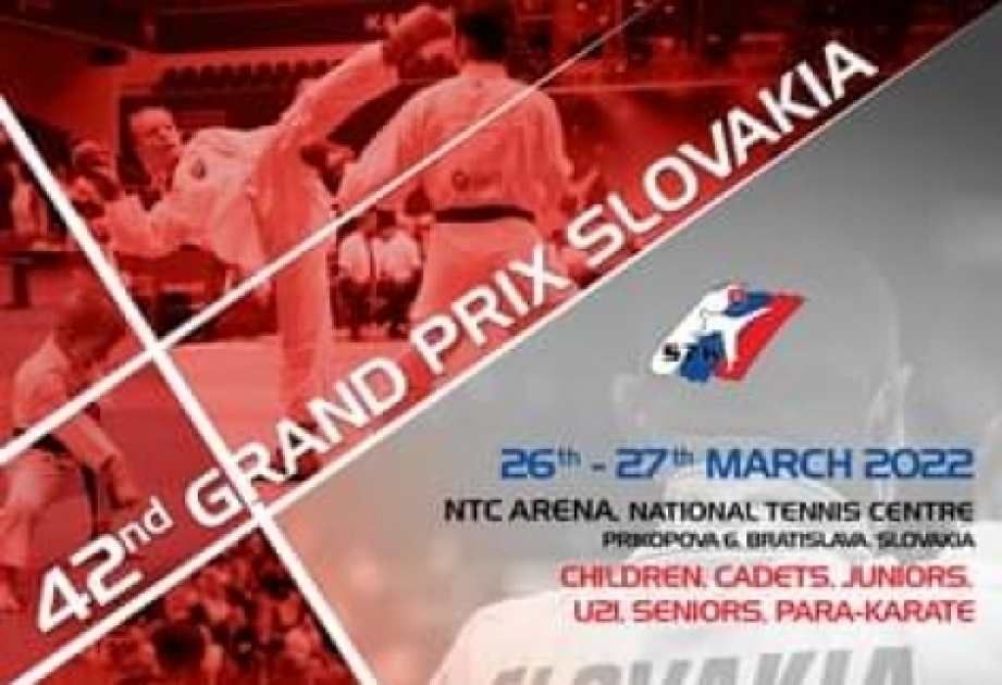 Slowakei: Aserbaidschanische Karatekas gewinnen zwei Medaillen bei Grand Prix Turnier