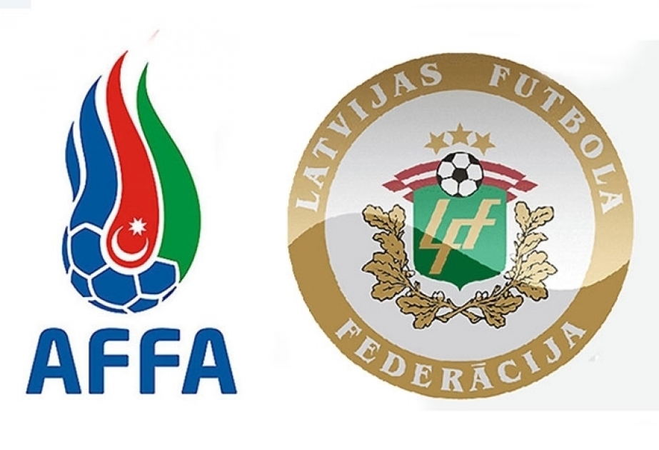 Freundschaftsspiel der Fußballnationalmannschaften: Aserbaidschan- Lettland
