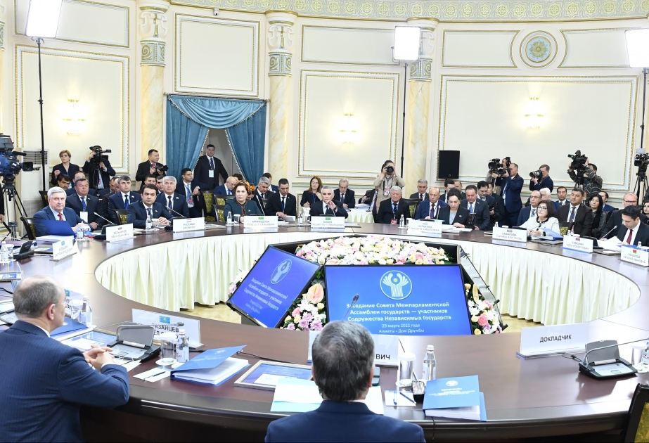 Qazaxstanın Almatı şəhərində MDB Parlament Assambleyasının 30 illiyinə həsr olunmuş Şura iclası keçirilir