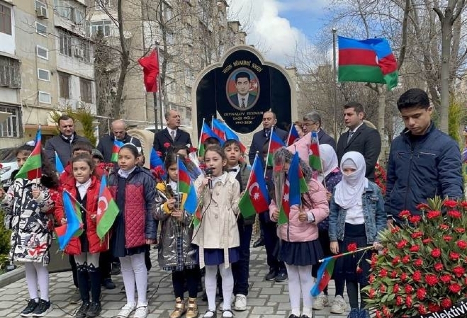 Состоялось открытие мемориального родника памяти шехида Теймура Зейналова