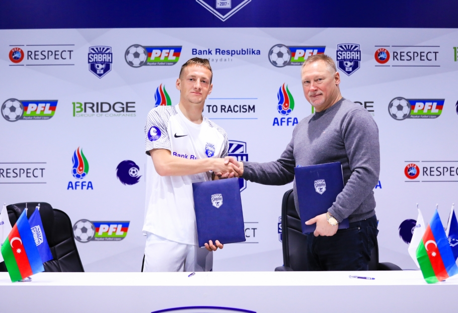 “Sabah” klubu heyətini yeni futbolçu ilə gücləndirib