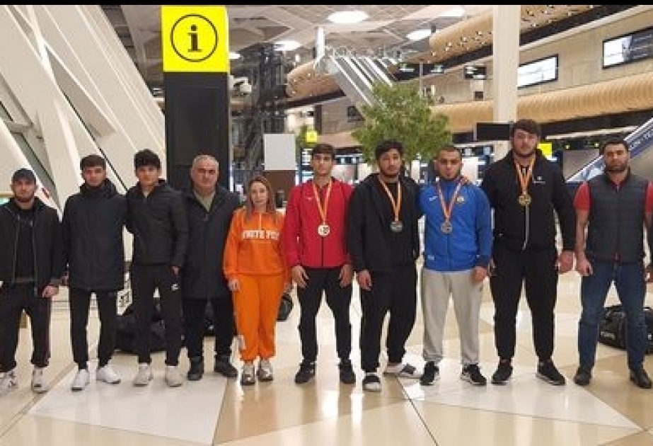 Avropa kuboku turnirində uğurla çıxış etmiş cüdoçularımız Vətənə qayıdıblar
