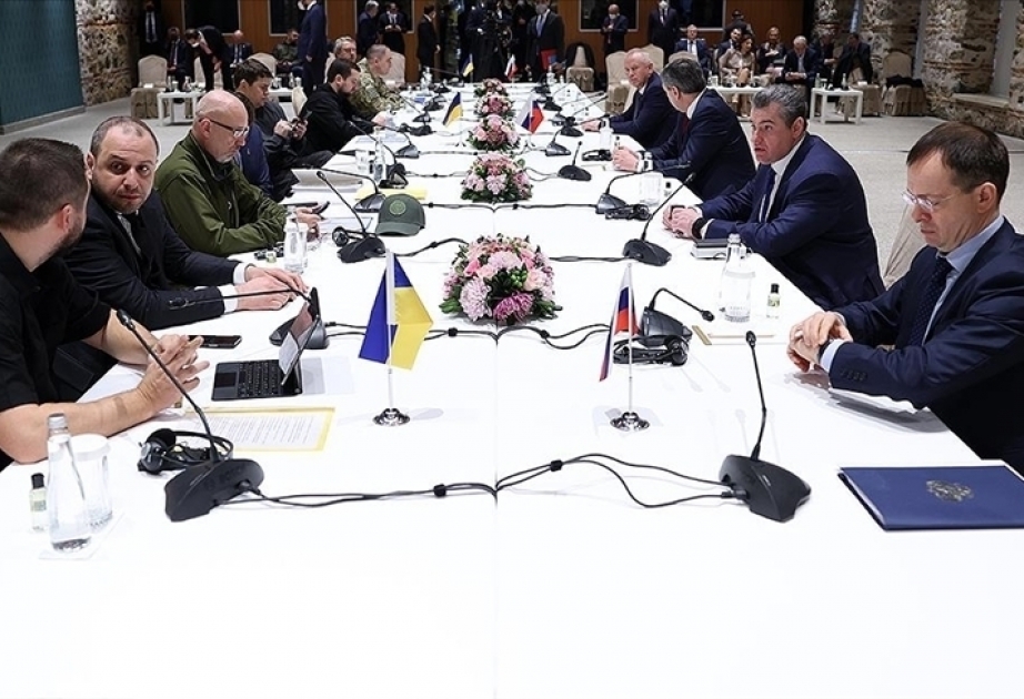 بيان وفد أوكرانيا الأولي حول مباحثات إسطنبول مع روسيا
