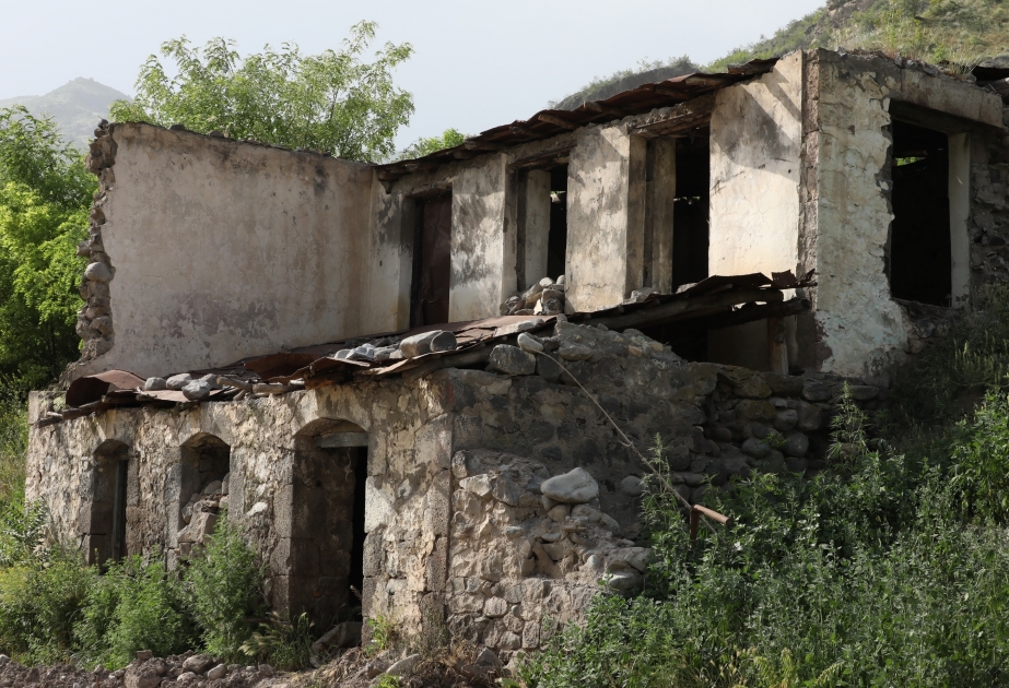 Le village de Davoudlou de la région de Goubadly