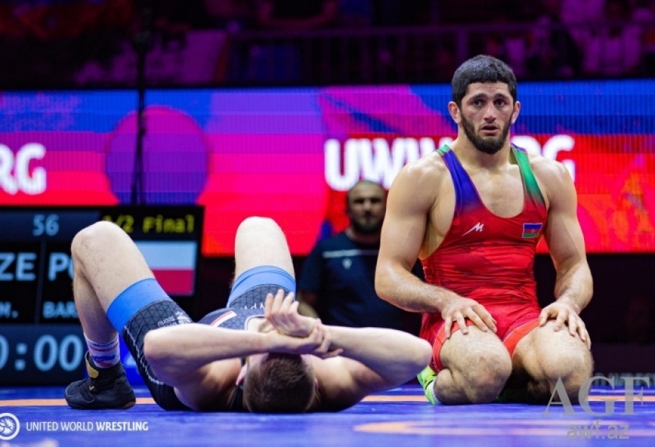 Azerbaijani freestyle wrestlers claim 4 medals at European Championships in Budapest VIDEO