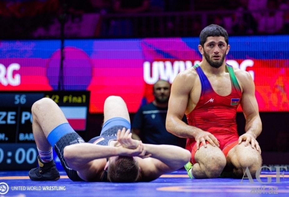 Luchadores azerbaiyanos consiguen 4 medallas, incluyendo un oro en los Campeonatos de Europa de Budapest