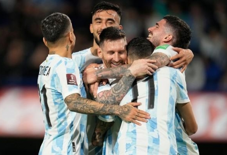 Futbol üzrə Argentina millisi öz rekordunu təkrarlayıb

