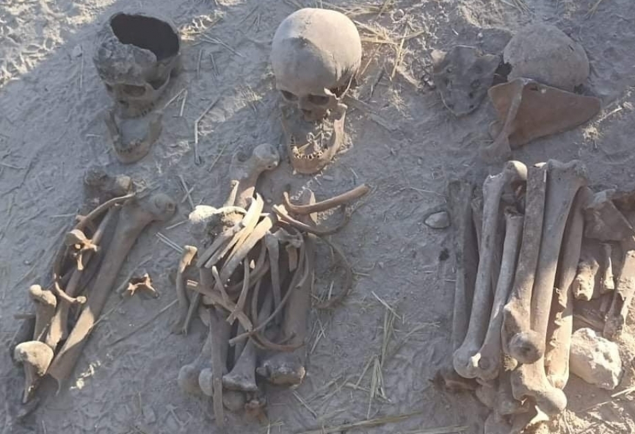 Esqueletos humanos fueron encontrados en la aldea Farrukh, del distrito de Joyalí