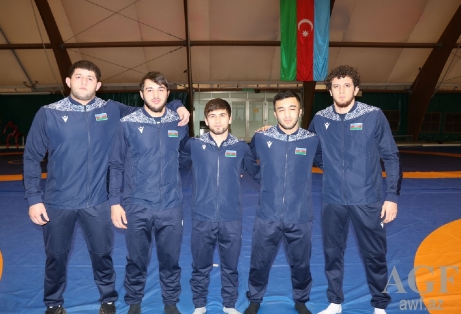 Aserbaidschanische Freistilringer Abubakr Abakarov im EM-Finale