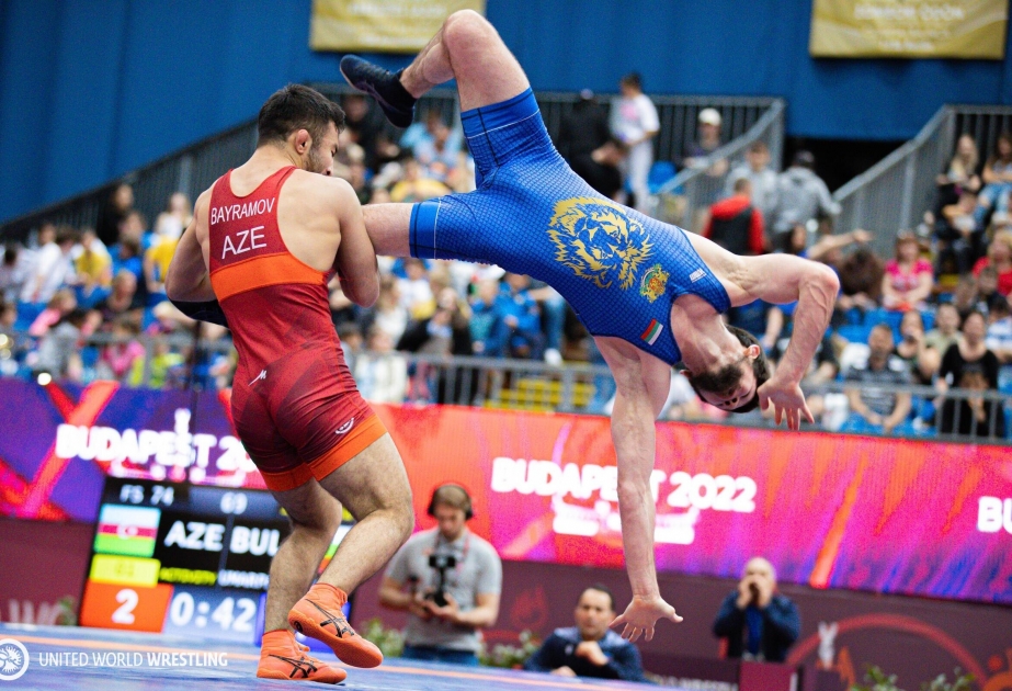 Sərbəst güləşçimiz Turan Bayramov Avropa çempionatında bürünc medal qazanıb VİDEO