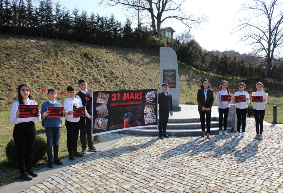 Soyqırımının 104-cü ildönümü ilə əlaqədar həmvətənlərimiz Quba Soyqırımı Memorial Kompleksini ziyarət edir  FOTO