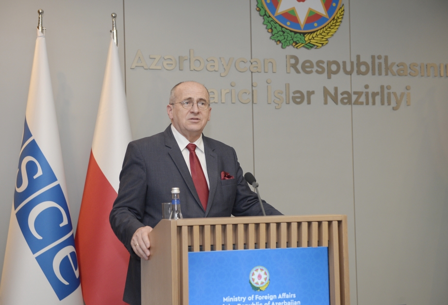 Zbigniew Rau: “La OSCE está dispuesta a contribuir al proceso de paz entre Azerbaiyán y Armenia”