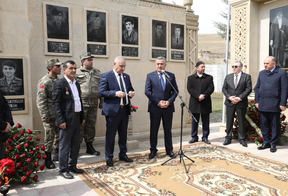 Qobu qəsəbəsində 31 Mart soyqırımı qurbanlarının xatirəsinə Anım Kompleksi ucaldılıb