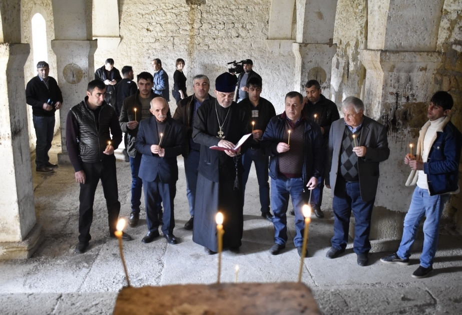 Victims of March 31 - Day of Genocide of Azerbaijanis commemorated in Albanian sanctuaries in Sugovushan and Talish