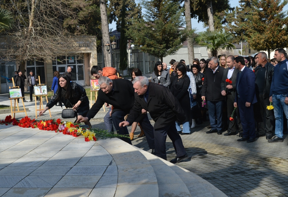 Balakəndə soyqırımı qurbanlarının xatirəsi anılıb