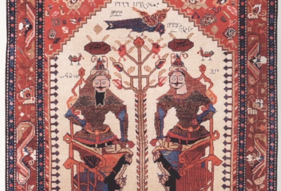 Examples of Nakhchivan carpet weaving school