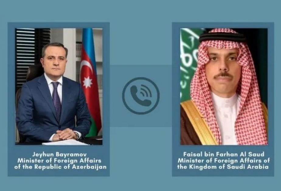 Azərbaycan və Səudiyyə Ərəbistanı XİN başçılarının telefon danışığı olub