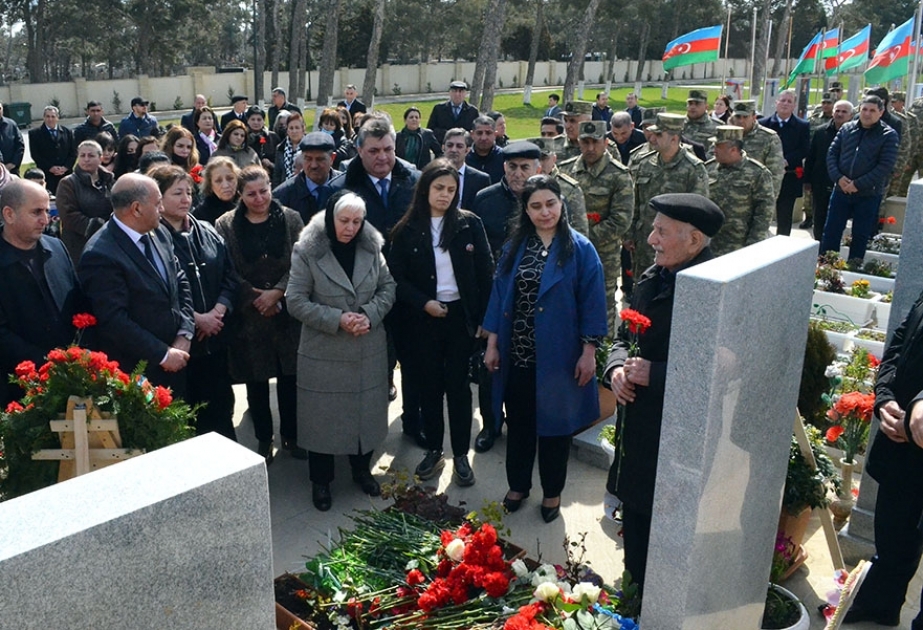 Azərbaycanın Milli Qəhrəmanı Şükür Həmidovun anım mərasimi keçirilib