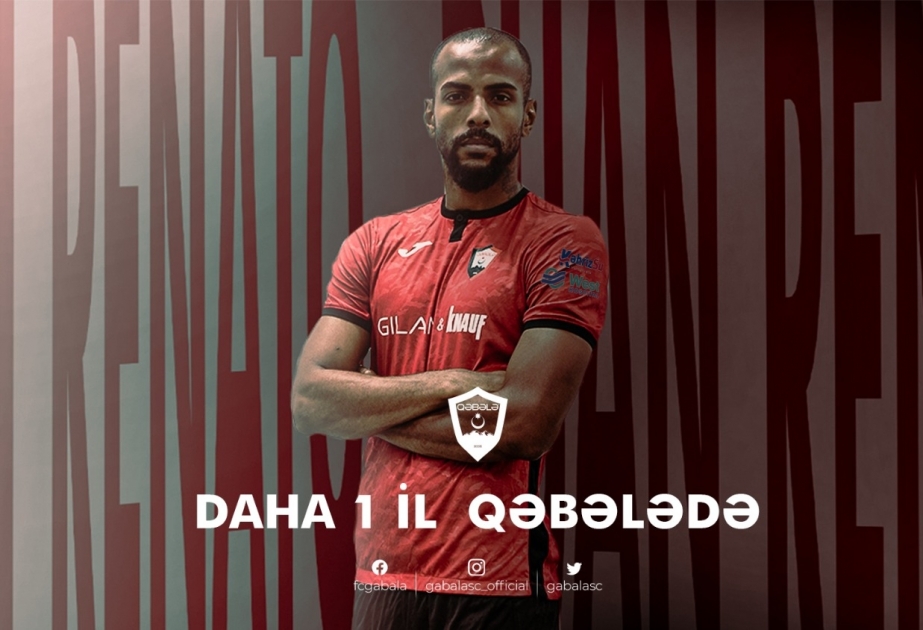 “Qəbələ” klubu futbolçusu Ruan Renato ilə müqaviləni yeniləyib