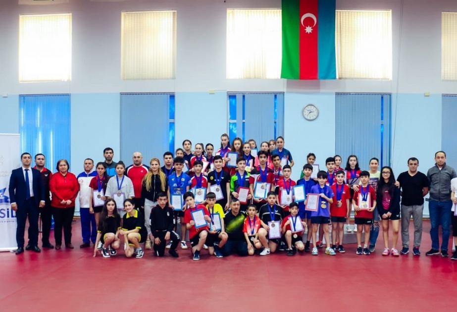 Stolüstü tennis üzrə “Təhsil” Respublika İdman Mərkəzinin respublika birinciliyinin qalibləri müəyyənləşib