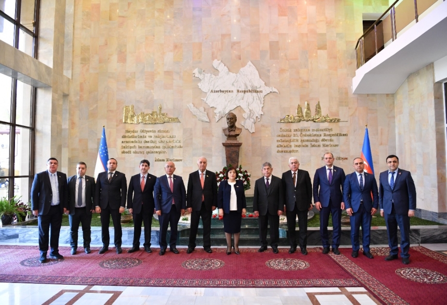 Parlament nümayəndə heyəti Azərbaycanın Özbəkistandakı səfirliyində olub