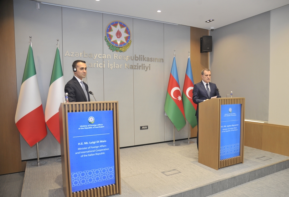 Ceyhun Bayramov: Azərbaycan-İtaliya münasibətləri çox möhkəm təməl üzərində qurulub