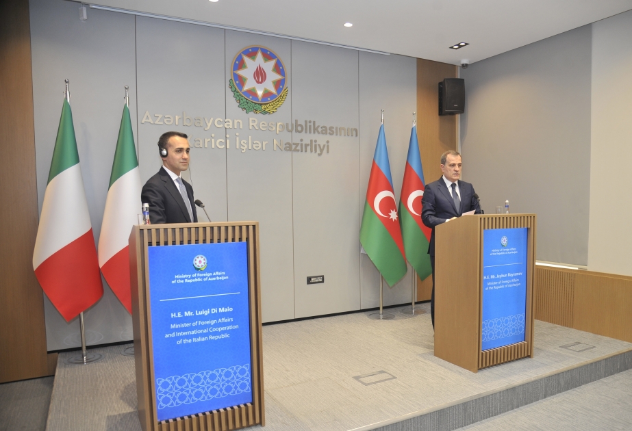 FM Bayramov: Azerbaijani-Italian relations are built on a very solid foundation