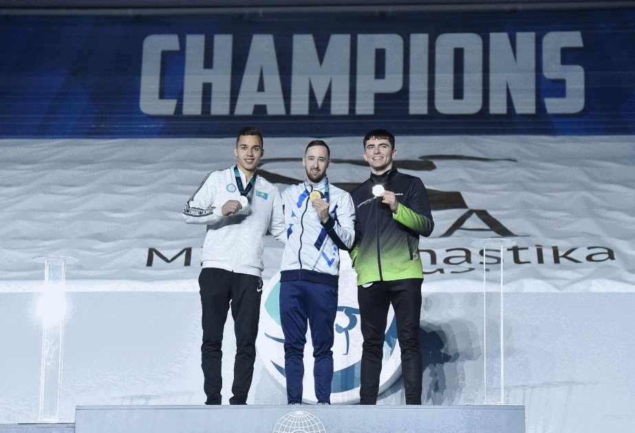 İsrail gimnastı Artyom Dolqopyat Bakıda qızıl medal qazanıb