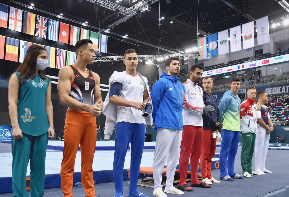 Bakıda idman gimnastikası üzrə dünya kuboku yarışları davam edir