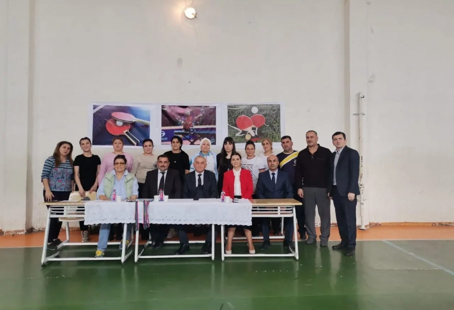 Xəzər rayonunda stolüstü tennis üzrə turnir keçirilib